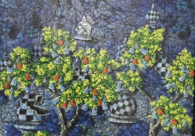 Sejumlah Pelukis Yogyakarta Gelar Pameran “100 Meter Borobudur Today”