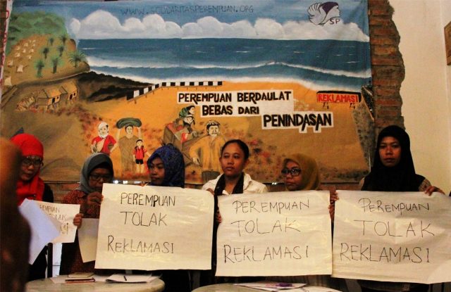 Solidaritas Perempuan Serukan Tolak Reklamasi karena Banyak Efek Buruknya
