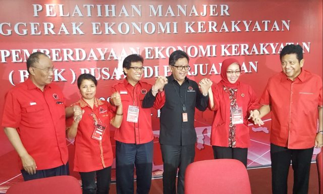 Wujudkan Ekonomi Kerakyatan, PDI Perjuangan Gelar Pelatihan