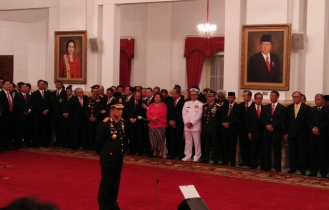 Tito Karnavian Resmi Menjabat Kapolri