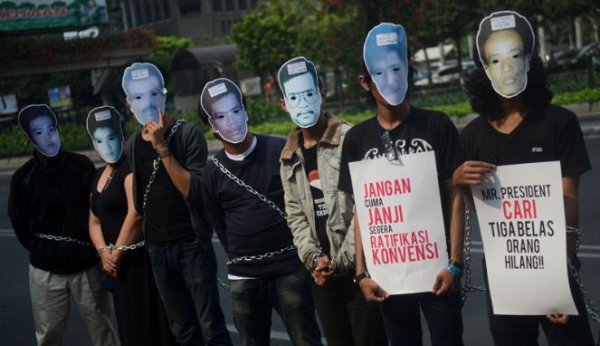Menagih Komitmen Jokowi soal Kasus Penculikan dan Penghilangan Paksa