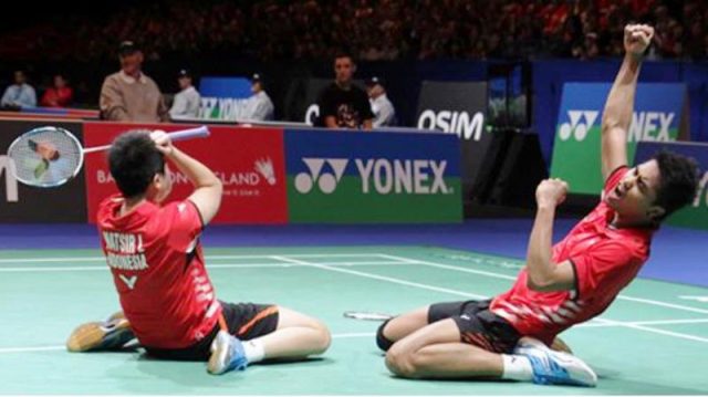 Tekuk Malaysia, Tontowi dan Liliyana Persembahkan Emas Pertama untuk Indonesia