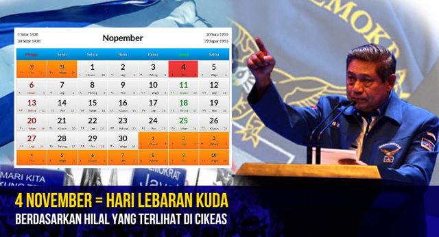 Lebaran Kuda dan Kepanikan Politik