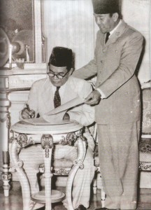 Yamin dan Bung Karno/ist
