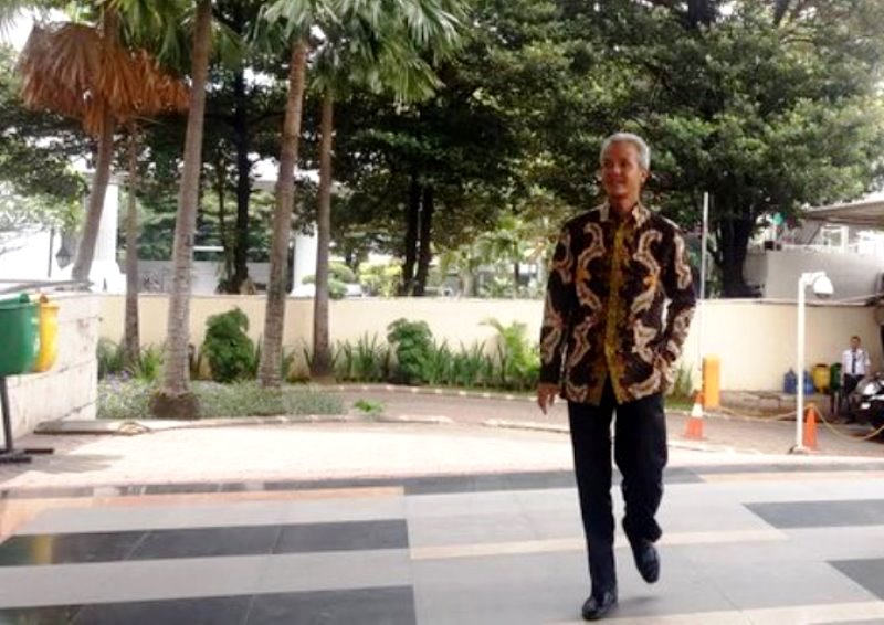 Gubernur Jateng Ganjar Pranowo Diperiksa Komisi Pemberantasan Korupsi
