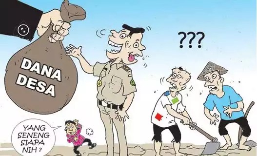 Ilustrasi penyimpangan dana desa