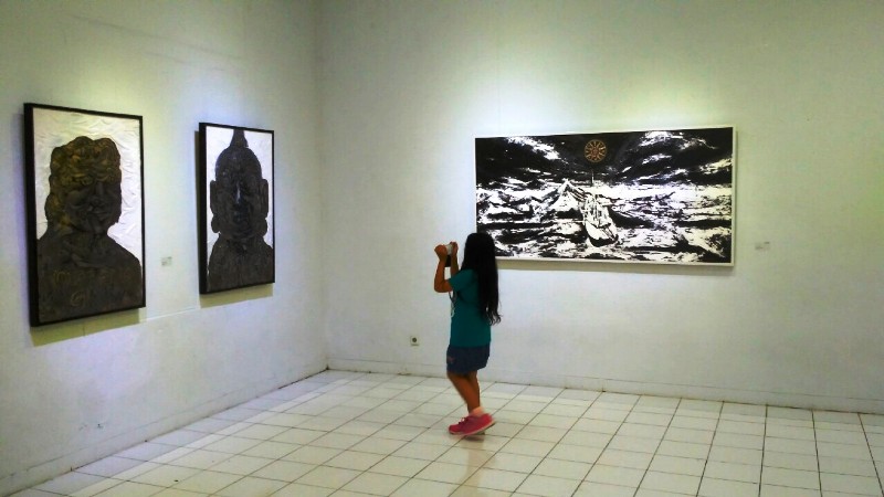 Kebo Iwa dalam Perspektif Dua Perupa Muda Bali