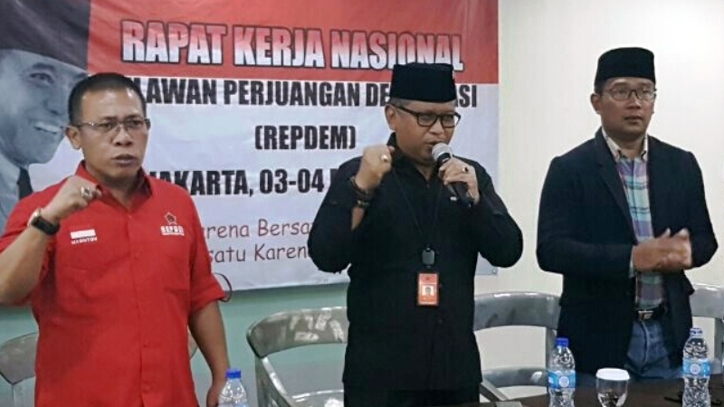 Sekjen PDI Perjuangan: Repdem Harus Hadir Bersama Rakyat