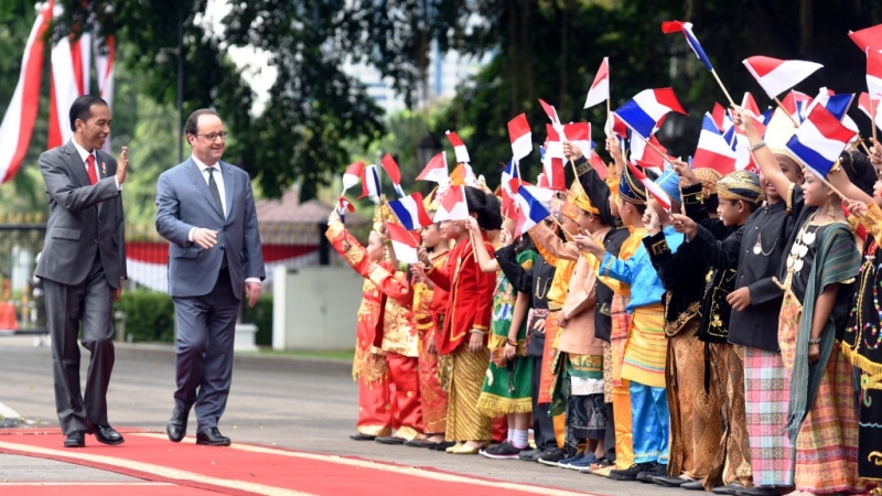 Indonesia-Perancis Tandatangani 5 Kesepakatan