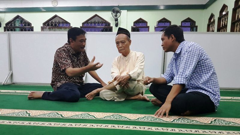 Djarot Curhat Isu SARA ke Buya Syafii Maarif