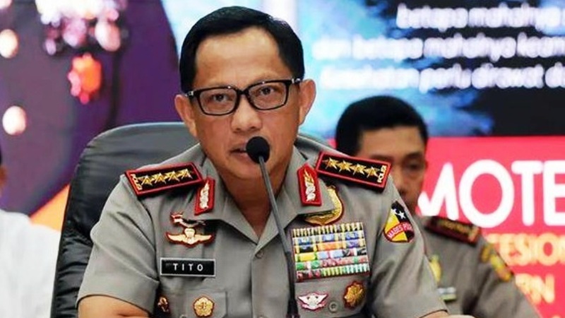 Kapolri Rotasi Sejumlah Kapolres Metro Jaya
