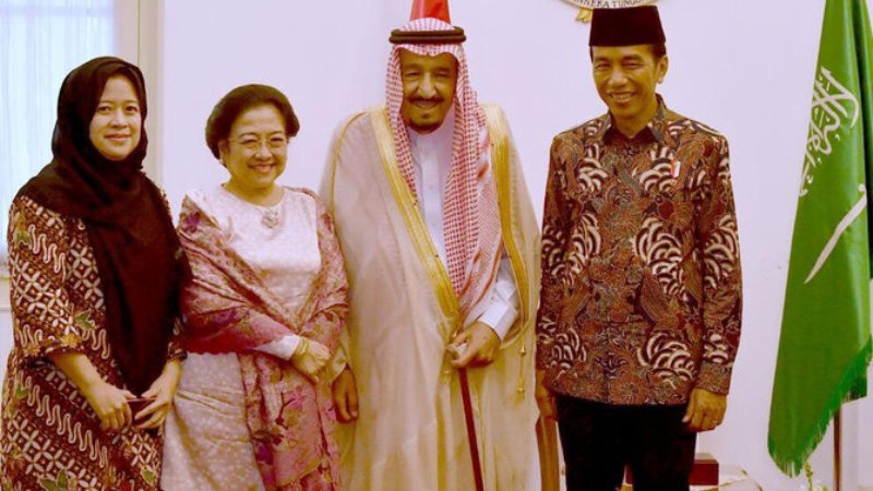 Akhirnya Raja Salman Bertemu Anak Soekarno