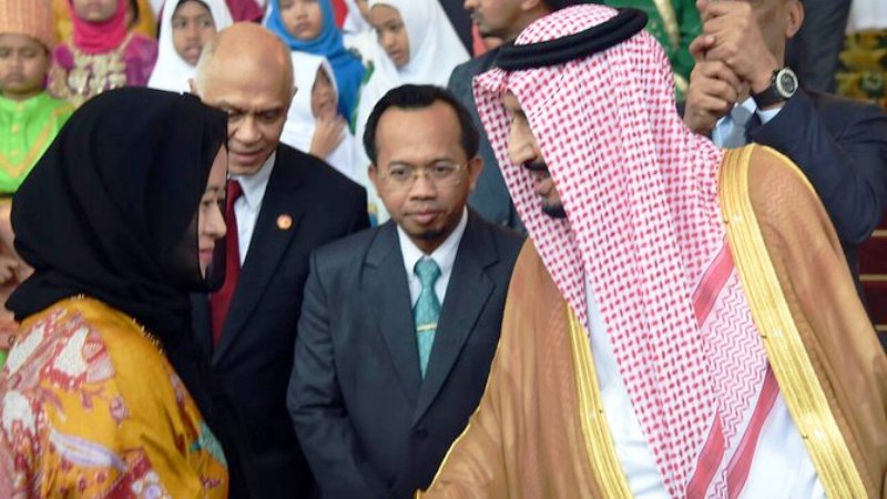 Raja Arab Saudi: Mana Cucu Soekarno?