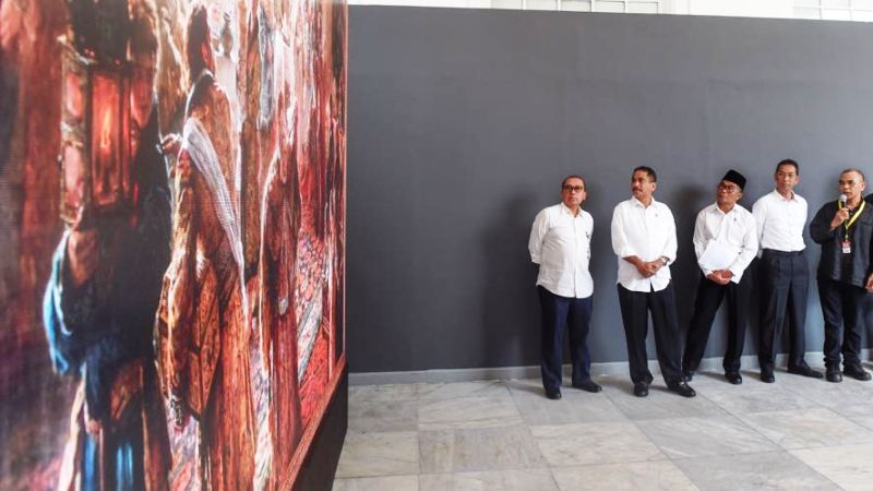 Pameran Lukisan Koleksi Istana Kepresidenan Hari Ini Dibuka