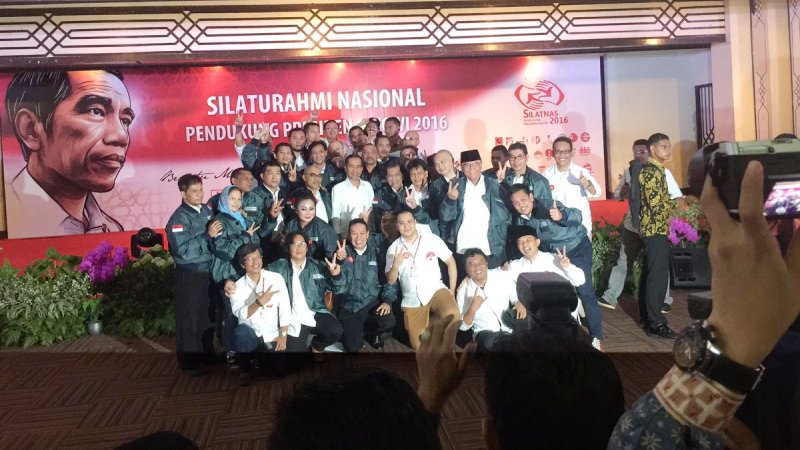 Relawan: Jokowi Masih Sesuai Hati Rakyat