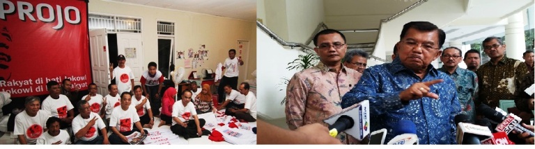 JK dan Projo Tolak Usulan Anggota PDIP Bekukan KPK