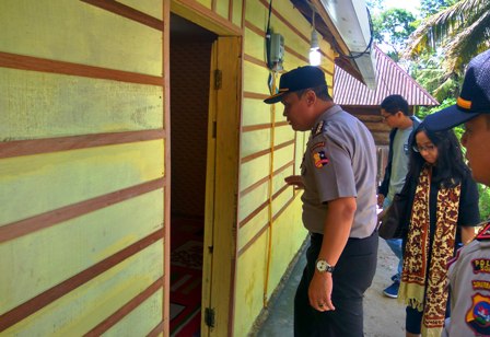 Gubuk Samuni yang diubah menjadi rumah semi-permanen [Foto: Koran Suluh Indonesia]