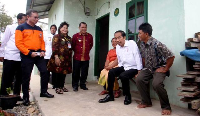 Jokowi: Relokasi Pengungsi Sinabung Harus Selesai 2018