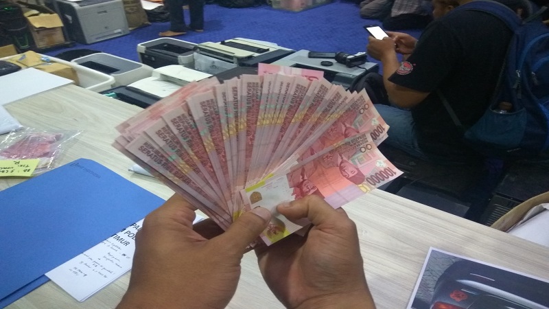 Jumlah Uang Palsu yang Beredar Turun Signifikan