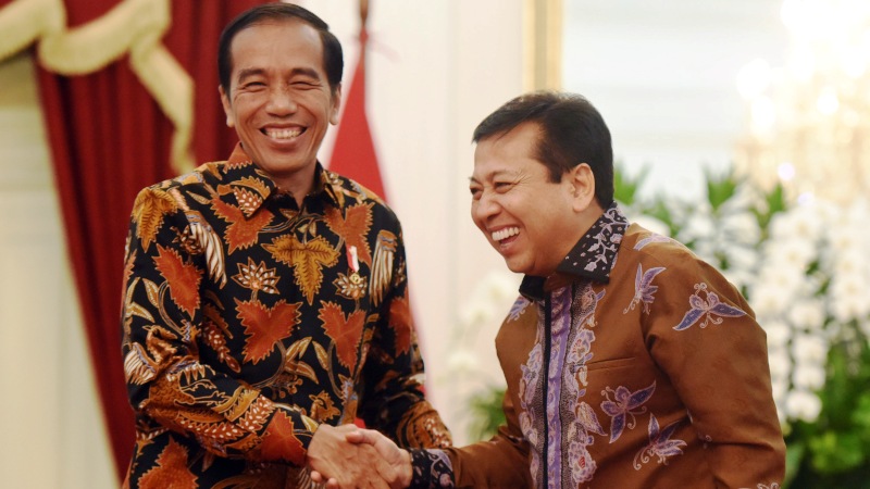 Lagi, Jokowi Minta Setnov Ikuti Proses Hukum