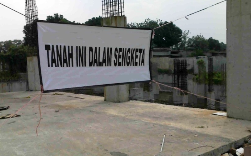 Ilustrasi Tanah Sengketa