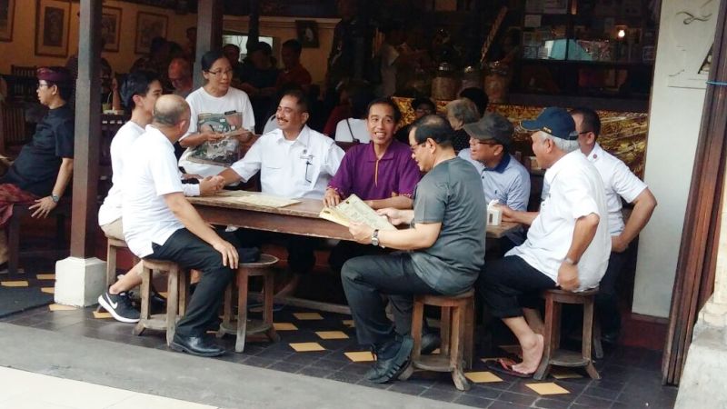 Aman, Presiden Gelar Rapat Kabinet di Bali