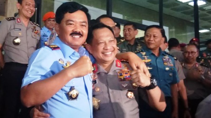 Diplomasi Kopi TNI dan Polri