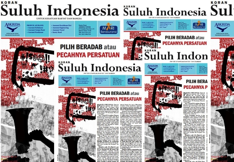 Pilih Beradab atau Pecahnya Persatuan