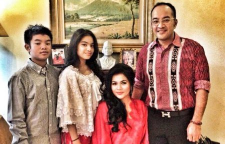 Keluarga Puti Guntur Soekarno, beberapa tahun lampau.