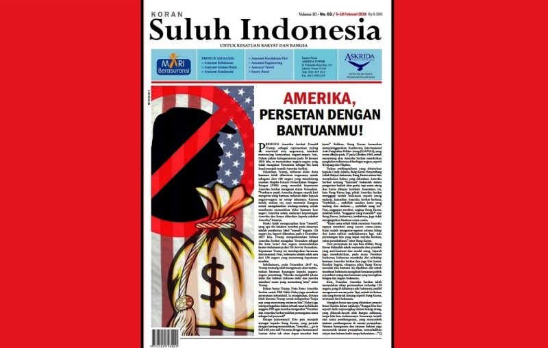 Amerika, Persetan dengan Bantuanmu!