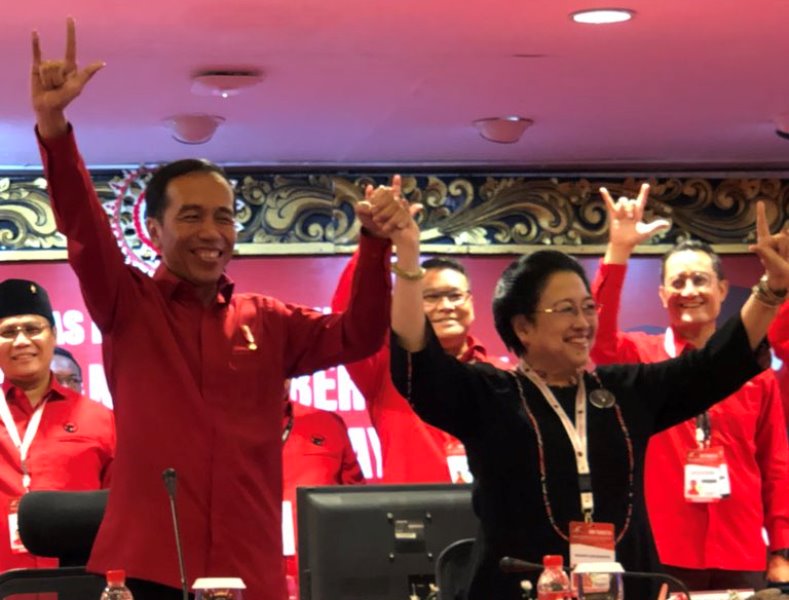 PDI Perjuangan Resmi Usung Joko Widodo sebagai Capres di Pilpres 2019