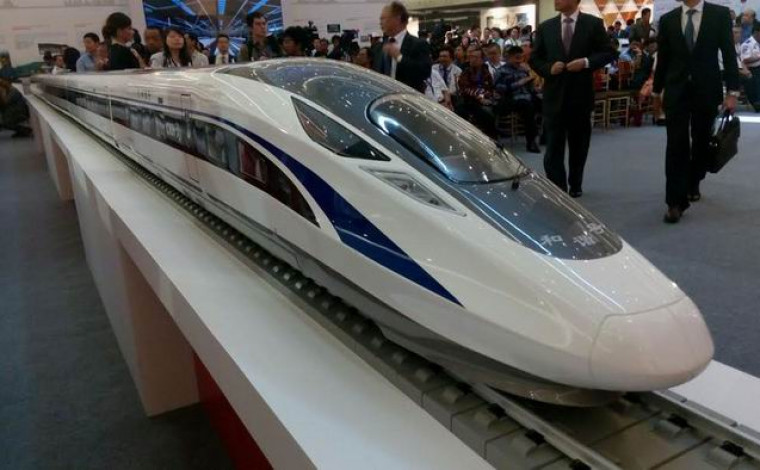 Naik, Investasi Kereta Cepat Jakarta Bandung