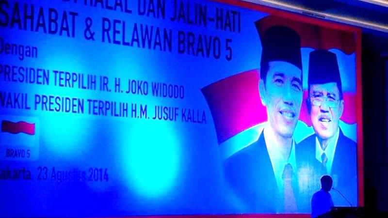 Posko Pemenangan Jokowi Bravo 5 Mulai Bergerak dari Banten