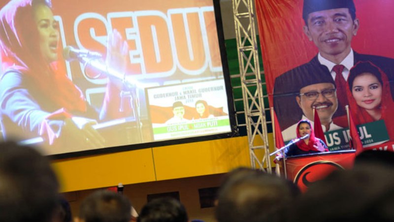 Survei: Elektabilitas Gus Ipul-Puti Jauh Ungguli Pesaing