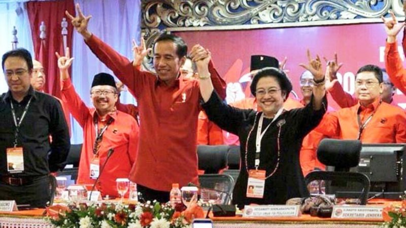 Pengumuman Pencapresan Kembali Jokowi Disambut Sorak-sorai
