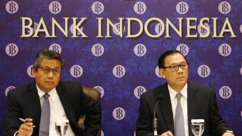 Gubernur Bank Indonesia Perry Warjiyo (kiri) dan mantan Gubernur Bank Indonesia Agus Martowardoyo/flickr