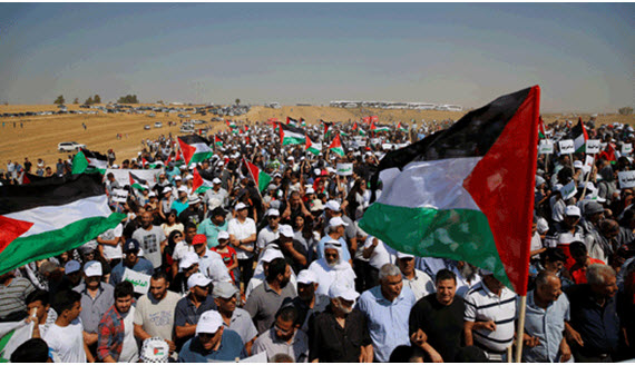 ‘The Great March of Return’ Cara Gaza Melawan Israel