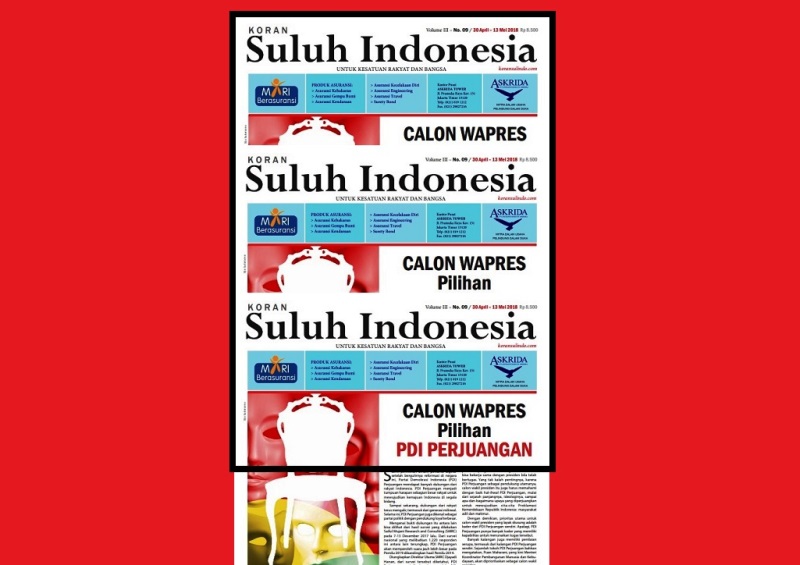 Calon Wapres Pilihan PDI Perjuangan