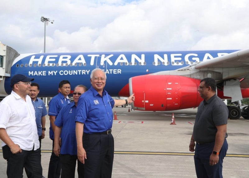 Dicekal, Mantan PM Najib Razak Batal Terbang dari Subang ke Halim Perdanakusuma