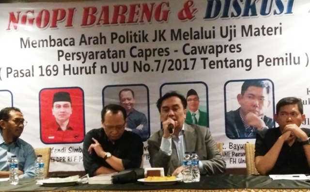 Jika Uji Materi Cawapres Dikabulkan Akan Jadi Preseden Buruk bagi MK