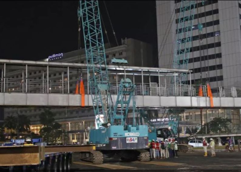 Picu Kemacetan, Polisi Kritik Pembongkaran JPO di HI