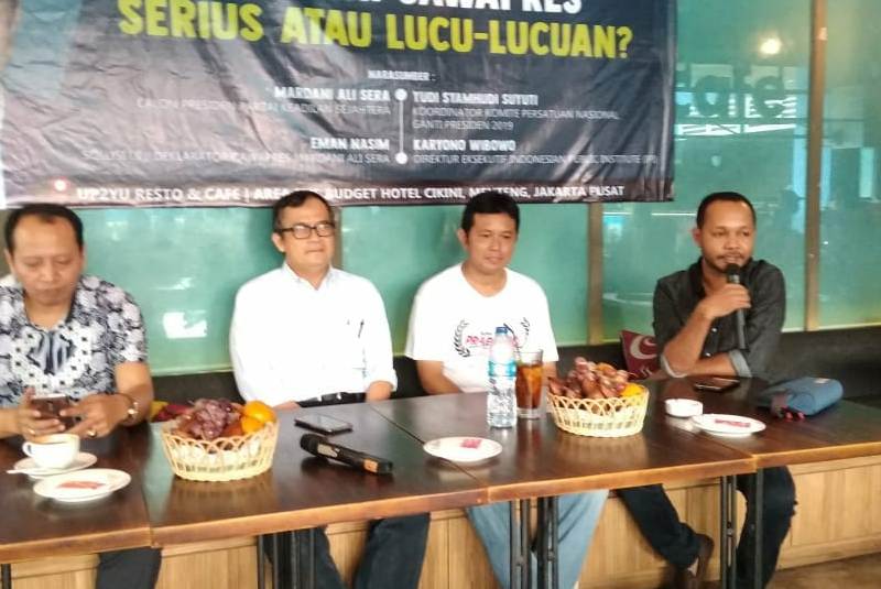 Lucu-Lucuan atau Serius, Mardani Maju Capres?