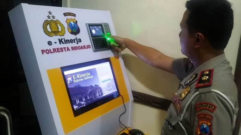 Terapkan Aplikasi e-Kinerja Polresta Sidoarjo Dapat Predikat Tertinggi dari Kemenpan