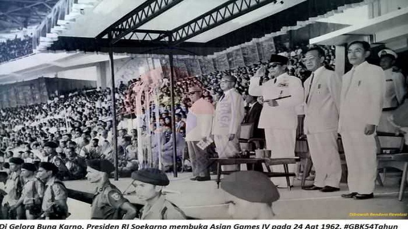 Cara Bung Karno Memperkenalkan Indonesia lewat Asian Games
