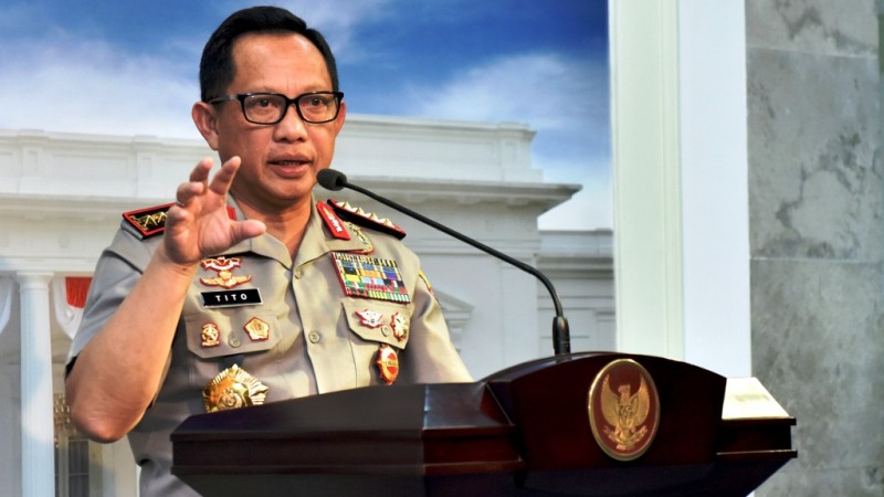 Kapolri: Kampanye Negatif tak Bisa Dicegah