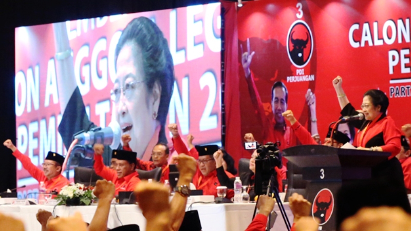 Megawati: Rakornas PDIP Istimewa karena Kehadiran KH Ma’ruf Amin