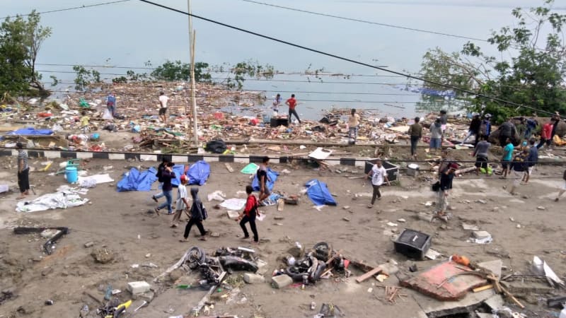 Gempa dan Tsunami: Ratusan Jiwa Meninggal di Palu, Donggala Belum Terakses