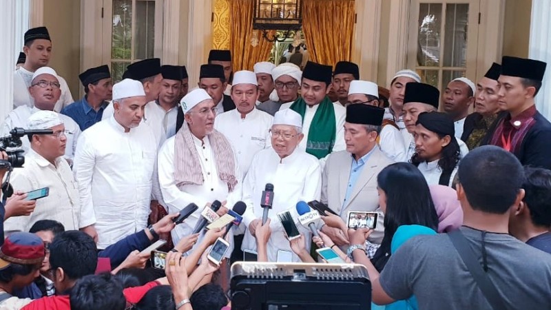 Para Habib dan Ulama Doakan Jokowi-Ma’ruf