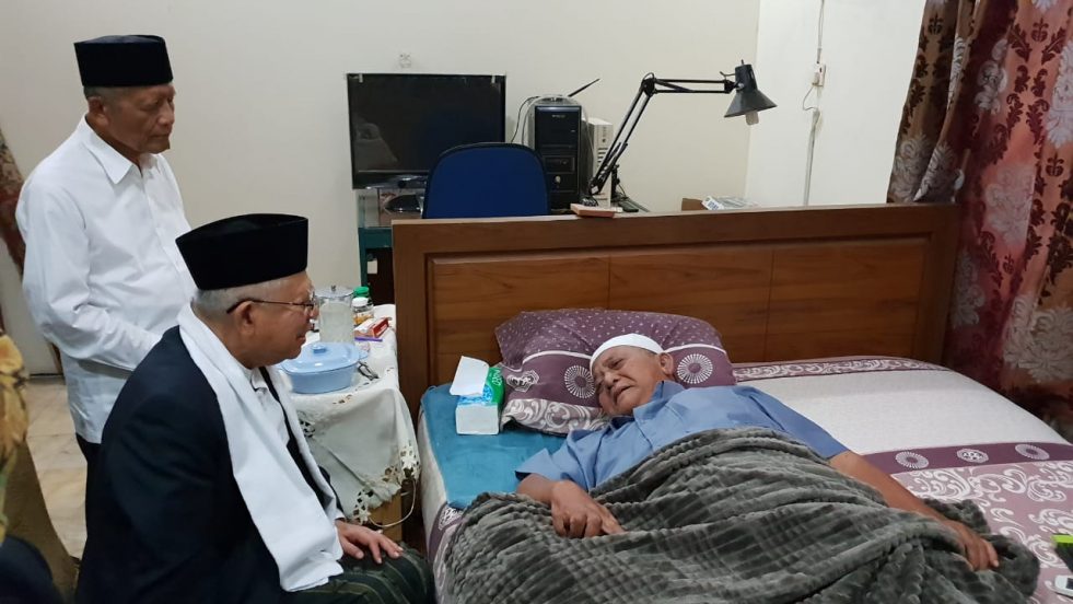 Ma’ruf Amin Sambangi Sejumlah Tokoh di Yogyakarta
