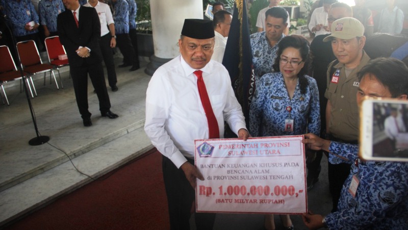 Gubernur Sulut: Musibah Sulteng adalah Duka Bersama